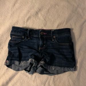Abercrombie kids jean shorts